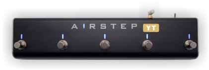 XSONIC Airstep YT Edition THR10II, THR30II Desktop Amp-fotkontroll med 5 fotbrytare, 3 styrlägen (ändra spelplatser, växla effekter), trådlös styrning av din THRII för hem och gigg