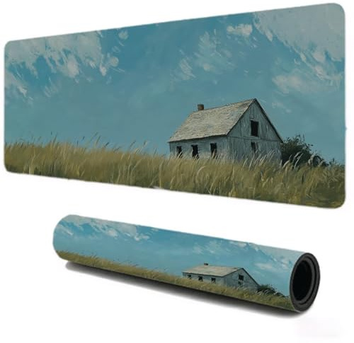 Alfombrilla Ratón Gaming 700x400, Mejora Velocidad y Precisión, Casa Al Aire Libre Mouse Pad Antideslizante, Alfombrillas Raton de Oficina y Casa, Accesorio Gaming para Ordenador Ratón Teclado S-107