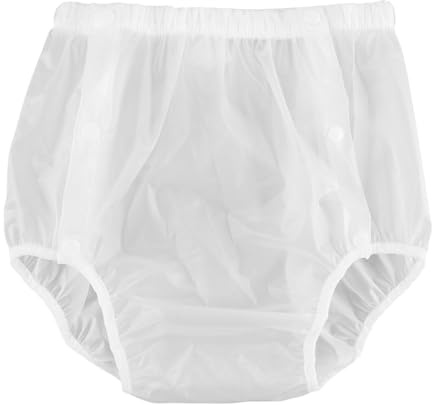 JAYIOLA Inkontinenz Überhose Schutzhose Wasserdichte Schlupfhose Windelüberhose Aus Weichem TPU mit Elastischem Bund für Erwachsene Zur Täglichen Pflege, Mattiert Xl