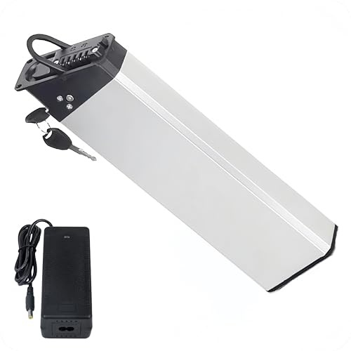 Dorxmuta Ebike Batteria 48V 52V 15AH 17,5AH per Engwe Pro 2/EP-2 Pro Jasion Bike pieghevole agli ioni di litio Pacchetti di batteria di ricambio per motori da 250-1000W (52V15Ah 420mm)