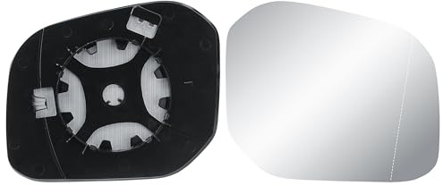 Repuesto de espejo retrovisor exterior calefactado con placa trasera para VW Caddy 2015-2021 (lado derecho (RH) del lado del conductor)