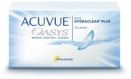 ACUVUE OASYS WITH HYDRACLEAR® PLUS - Lenti Quindicinali - Protezione UV - 12 lenti