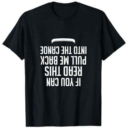 Water sports canoe gift T-Shirt