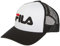 FILA Unisex BEPPU linear logo snap back Baseballkappe,Black Beauty-Bright White,Einheitsgröße