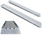 WORHAN® Schwerlastrampen (2 Stück) Auffahrrampen Auffahrschienen Verladerampen Verladeschienen Rasenmäher Motorradanhänger Aluminium LR7H