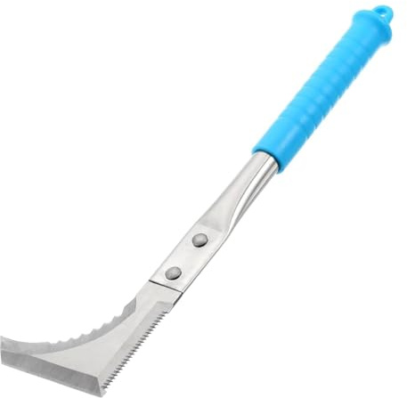 Kosoyo Crack Weeder Crack Weeding Tool Sawtooth Wave Manual Scythe Stainless Steel Gardening Tool -11.42