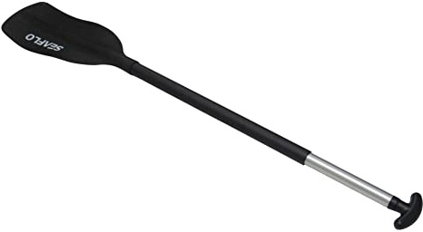 Lightweight Aluminium Kayak Paddle (Single Blade Oar Canoe Rowing Dinghy Boat Rafting)