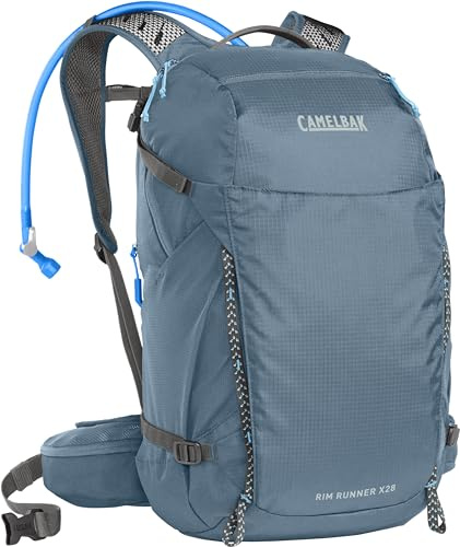 Camelbak Rim Runner X28 Hydrorucksack, Crystal Blue