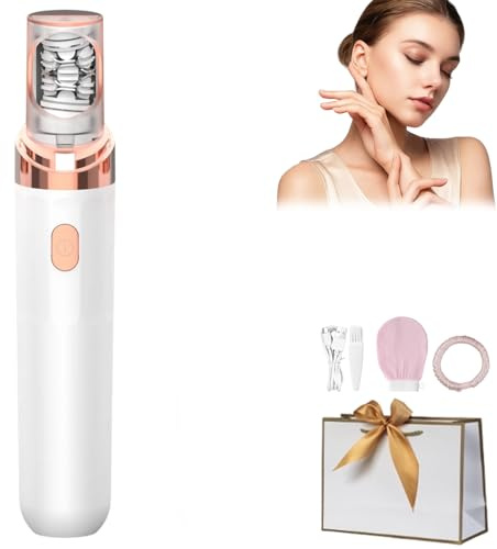 Epilsmooth Pro, Epilsmooth épilateur Visage, 2026 2 En 1 Epilateur Visage Femme électrique Avec Lumière LED, épilation Précise Sans Douleur, Pour Visage Menton Lèvre Supérieure (1PC-Blanc)