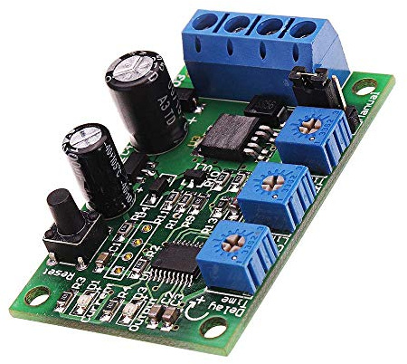 DollaTek 6V-24V10A DC Motor-Überstromschutz Überspannungsschutzmodul mit einstellbarem Strombegrenzungsschalter