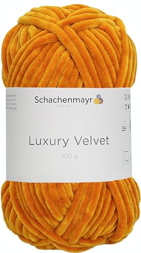 Schachenmayr Luxury Velvet, 9807592-00022, Farbe: Bee, 100g, Handstrickgarne