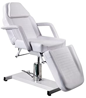 Eastmagic Hydraulic Beauty Bed Adjustable Facial Chair Lash Chair Spa Bed for Beauty Spa Skin Care Eyelash