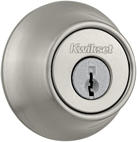 Kwikset 665 Double Cylinder Deadbolt from The 660 Series - Satin Nickel