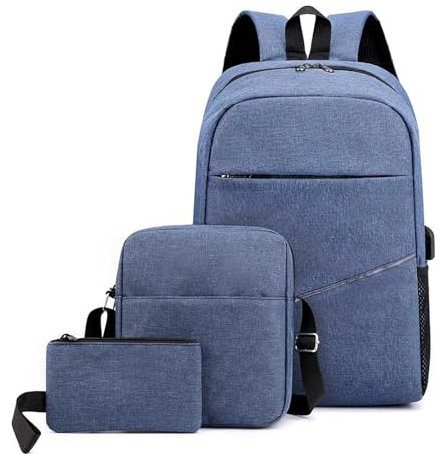 Backpack, Nordace Backpack UK Anti Theft Backpack with USB Charging Port Laptop Backpack for Men and Women (Blue)