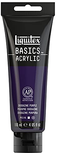 Liquitex Basics Acrylic, 118 ml Tube - Dioxazine Purple