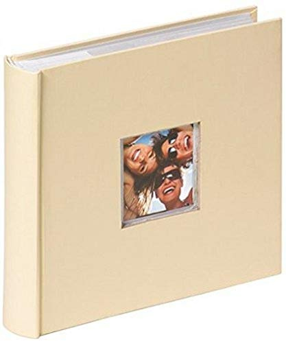 walther design fotoalbum crème 200 bilder 10 x 15 cm Memo-fil med urklipp för omslag, Fun ME-110-H