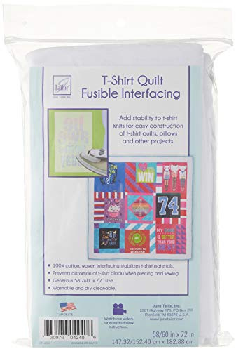 June Tailor T-Shirt Project Fusible Interfacing, White