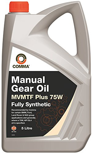 Comma FE75W5L Manual Transmission Fluid, 5 Liters