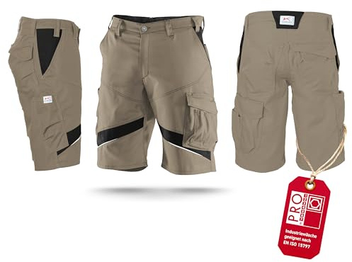 KÜBLER Workwear ACTIVIQ Shorts | Arbeitsshorts Herren | Kurze Arbeitshose | Workwear Herren | Arbeitskleidung für Handwerk & BAU | Einsatzhose mit Taschen | Arbeitshose kurz | Oeko-TEX®