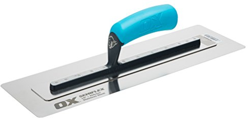 OX Pro Semi Flex Stainless Steel Trowel 16in / 405 x 125 mm