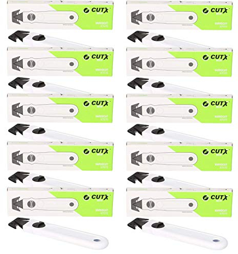 10x CUTX VARIOCUT X7070 Cuttermesser Sicherheitsmesser Kartonmesser Cutter mit Führungsflächen