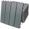33 x WPC Decking Tiles Grey Terrace Decking Wood Plastic Composite DIY Interlocking Flooring Balcony Roof Terrace Hot Tub Outdoor Deck Tiles Click & Go Easy Clean Weather Resistant 30 x 30 cm (3 m²)
