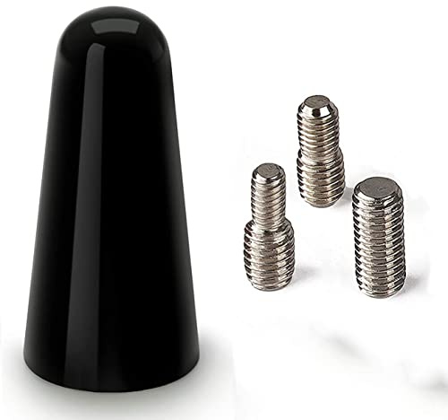 Gokelomg Antenna Antenna da Tetto 3cm Antenna A Corto Antenna per Auto Antenna Corta Radio Piedino