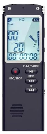 Shinekoo Ghost Hunting EVP Enregistreur Audio vocal Numérique 8 Go Équipement paranormal Spirit Boîte rechargeable Enregistreur portable Réduction du bruit