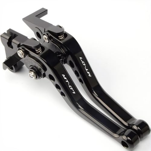 HZlailai Leve Freno Frizione Corte CNC Alluminio MT07 MT-07 MT 07 2014-2024 2020 Regolabili Nero