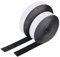 Vicloon Cinta de Gancho y Bucle Adhesivo,20mm Ancho 5 M Largo Juego Sistema de Enganche y Sujeción auto Adhesivo con Reverso Súper Adherente Tela de Nylon Sujetadora (Negro-5M)…