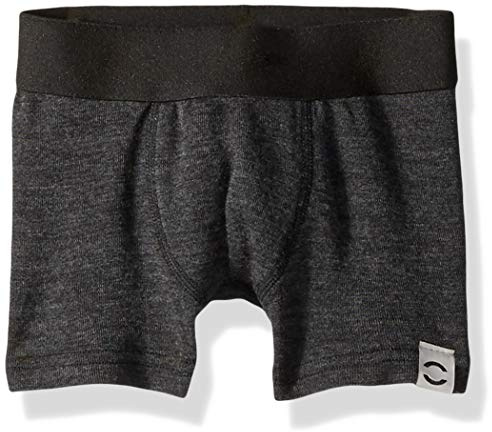 mikk-line Boys Wool Underwear Shorts Grey (Lancaster Grey Mel 140) 2 Years