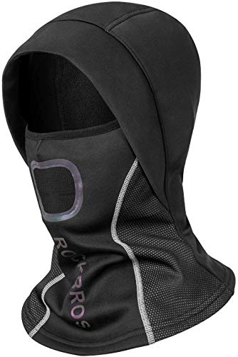 ROCKBROS Sturmhaube Kopfbedeckung Atmungsaktiv Winter Mütze Balaclava für Outdoorsports Fahrrad Motorrad Snowboard Reflektierend Winddicht Anti-Staub Herren Damen
