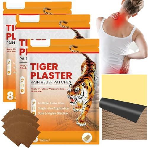 Patch Anti Douleur,24Pcs Patch Chauffant,Patch de Soulagement de Douleur,Patch Anti Douleur Sciatique,Chauffant Anti-Douleur,Patch Chauffant Dos,Patchs Anti-douleur pour Douleurs Musculaires