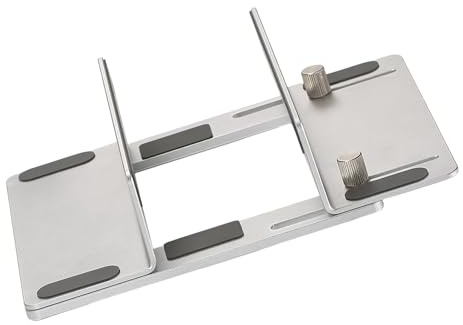 LLINthy Base de refrigeración antideslizante de aluminio que ahorra espacio para 2024 con refrigeración mejorada y fácil acceso al soporte vertical del puerto