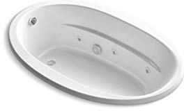 Kohler K-6347-0 66 x 42 Drop-In Whirlpool White Finish