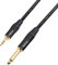 Tisino 6,3 mm Mono auf 3,5 mm Stereo-Verbindungskabel Klinke Kabel Klinkenstecker Audio Adapter (Mono zu Stereo) -1m