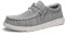 Bruno Marc Mocasines para Hombre Planos Mocasines sin Cordones Zapatos Clásicos Casual de Confort Suave Gris BLS211 Talla 44EU/10.5US