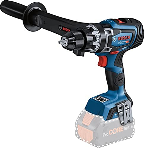 Bosch Professional 18V System BITURBO Akku Schlagbohrschrauber GSB 18V-150 C (max. Drehmoment 150 Nm, inkl. Zusatzhandgriff, ohne Akku/ Ladegerät)