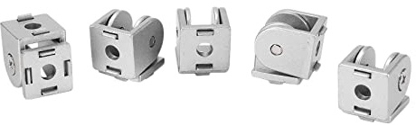 5Pcs Pivot Joint for Aluminum Extrusion 2020 Series, Flexible Pivot Joint for 2020 Aluminum