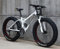 Kcolic Mountainbike 24/26 Zoll, Fatbike Für Erwachsene, 21 Gang Fahrrad, Rahmen Aus Kohlenstoffstahl, Doppelte Vollfederung, Doppelscheibenbremse B,24in