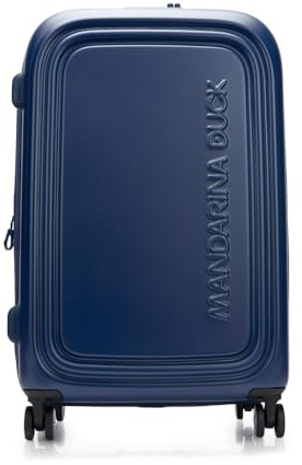Mandarina Duck LOGODUCK + Trolley MEDIUM EXP, blu profondo, Logo +