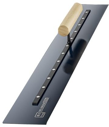 Cazzuola SK5 in acciaio per intonaco e finitura intonaco, utensile manuale con manico ergonomico in legno