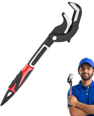 Alicates Para Bombas De Agua - Herramienta De Agarre Ajustable | Llave Autoajustable | Juego De Llaves Inglesas Para Reparaciones De Plomería, Mantenimiento Del Hogar, Proyectos De Taller, Reparacione
