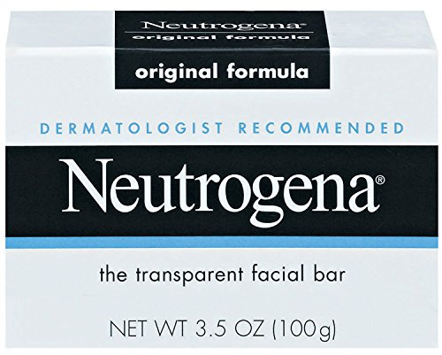 Neutrogena Transparent Scented Facial Soap, Original Formula Soap - 3.5 Oz ( Pack of 8 )