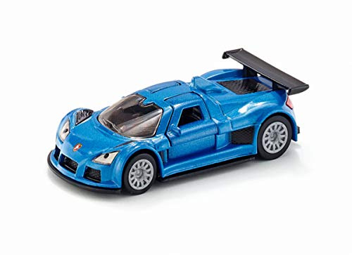 siku 1444, Gumpert Apollo, Metal/Plastic, Blue, Opening hinged doors