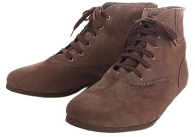 Pantoffelmann Scarpe Tramper in Pelle Scamosciata | Taglie 36–48 | Scarpe Barefoot comode per Donna & Uomo | Stivali in Vera Pelle Stile DDR | Ideali per Arrampicata