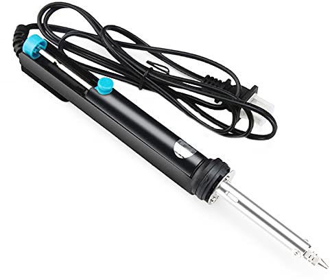 Pompa dissaldante elettrica, Ventosa per saldatore, 30 W, pompa dissaldante con ugelli dissaldanti per dissaldatura a foro passante (tipo in lega di alluminio)