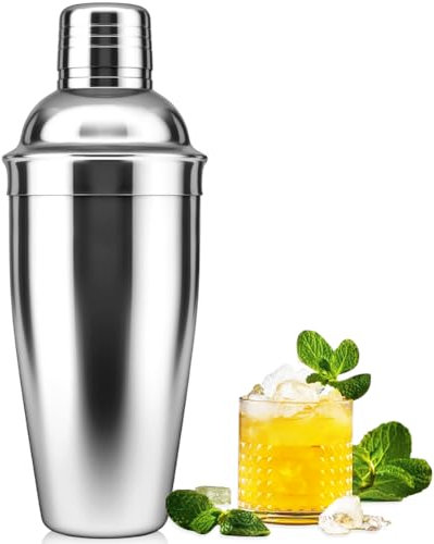 NewGF Shaker per cocktail, miscelatore per bevande con filtro integrato per mescolare bevande margarita, strumento per principianti in acciaio inox