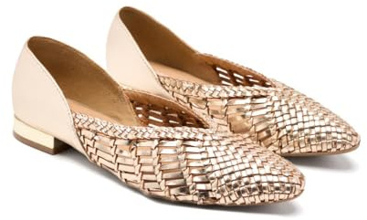 GIOSEPPO Bailarinas Piel Trenzada Harpswell