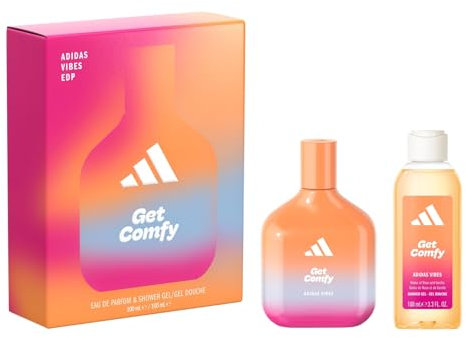 adidas Das Vibes-Set enthält das Eau de Parfum Get Comfy und das Duschgel